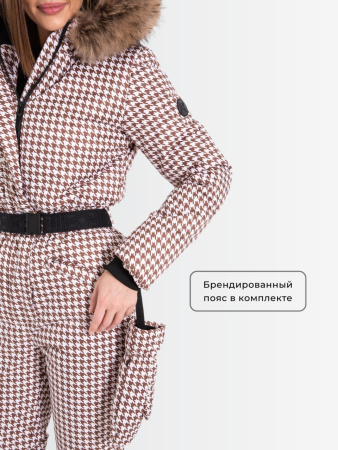 Комбинезон женский зимний Гусиная Лапка